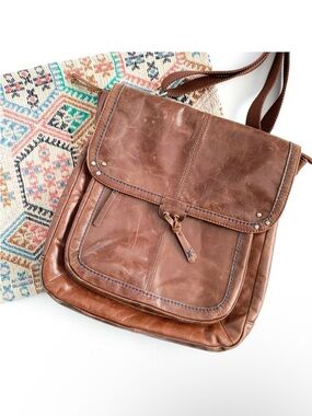 The Sak Ventura Leather Crossbody Backpack Hobo